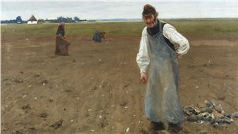 H.A. Brendekilde: Lyslevende - Kunsthallen Brandts