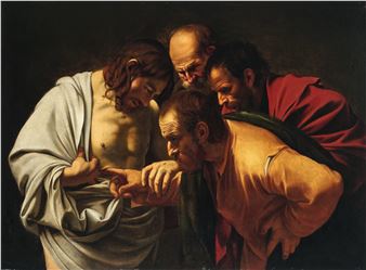 Incredulity of Saint Thomas - Caravaggio