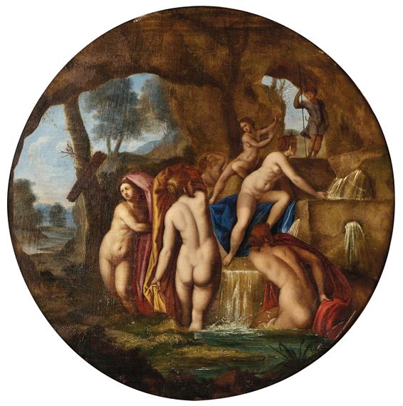 Diana and her nymphs surprised by Actaeon