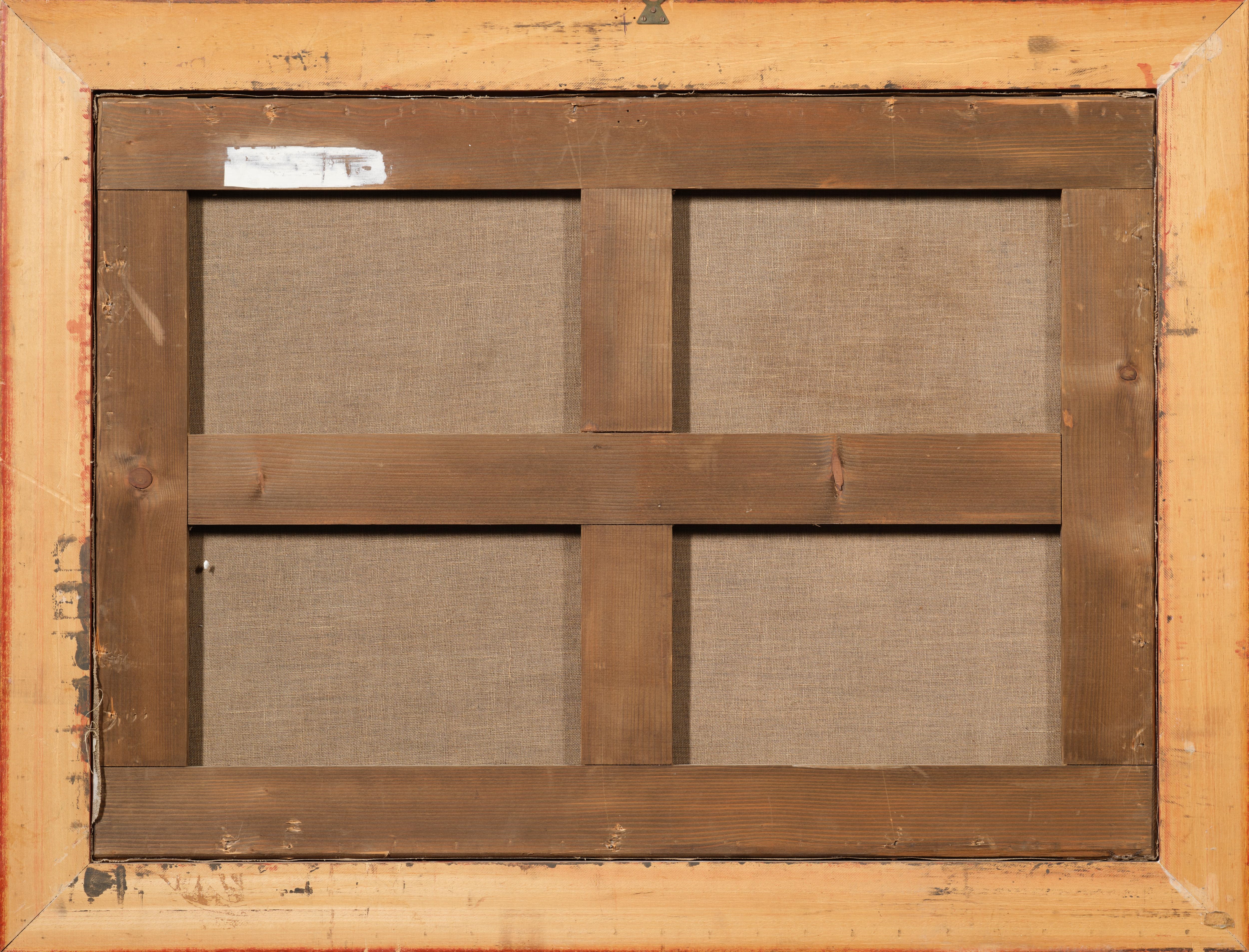 Artwork by Canaletto, The Piazzetta with the Basilica and the Biblioteca Marciana, Venice; and The Grand Canal with the Punta della Dogana and Santa Maria della Salute, Venice, Made of Oil On Canvas