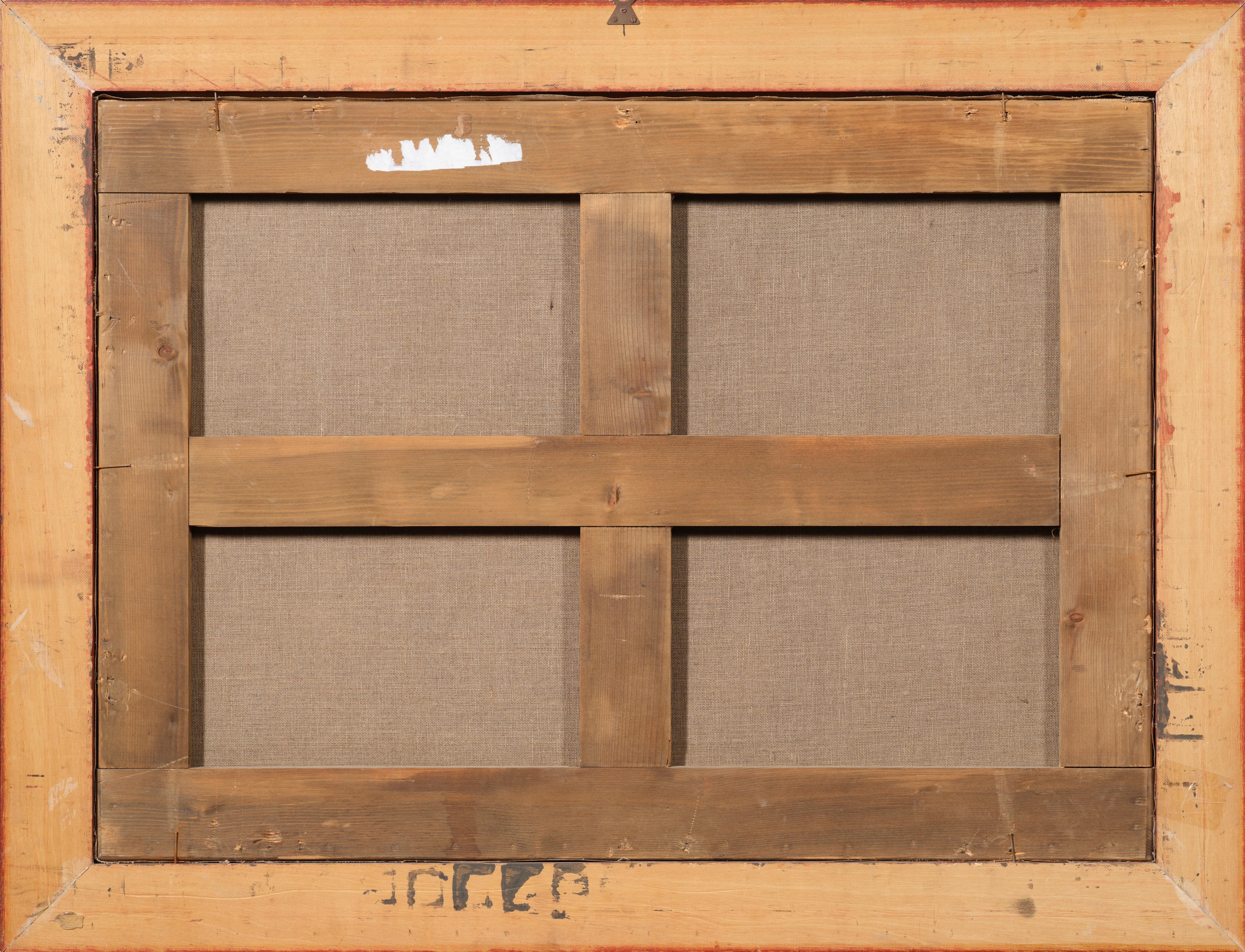 Artwork by Canaletto, The Piazzetta with the Basilica and the Biblioteca Marciana, Venice; and The Grand Canal with the Punta della Dogana and Santa Maria della Salute, Venice, Made of Oil On Canvas