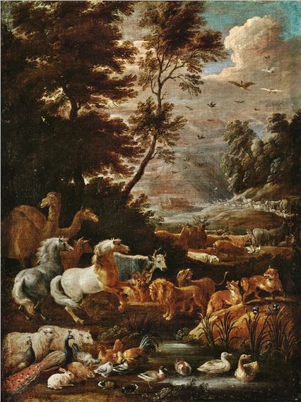 Noah’s Ark by Lambert De Hondt, before 1620–1652