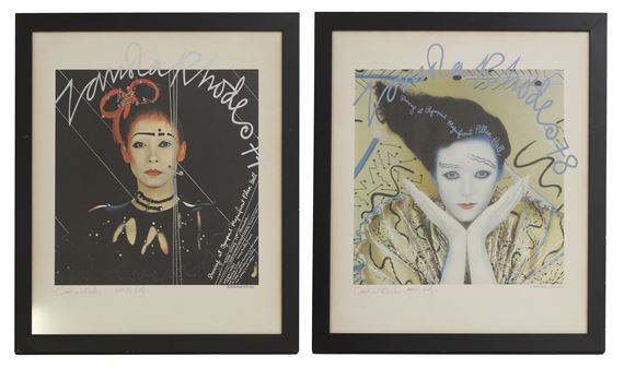 Zandra Rhodes | Zandra Rhodes 77 and Zandra Rhodes 78 | MutualArt
