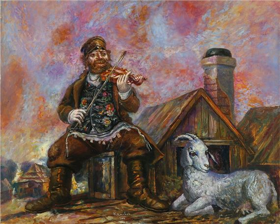 Alexander Kanchik | Fiddler by the Roof (2011) | MutualArt