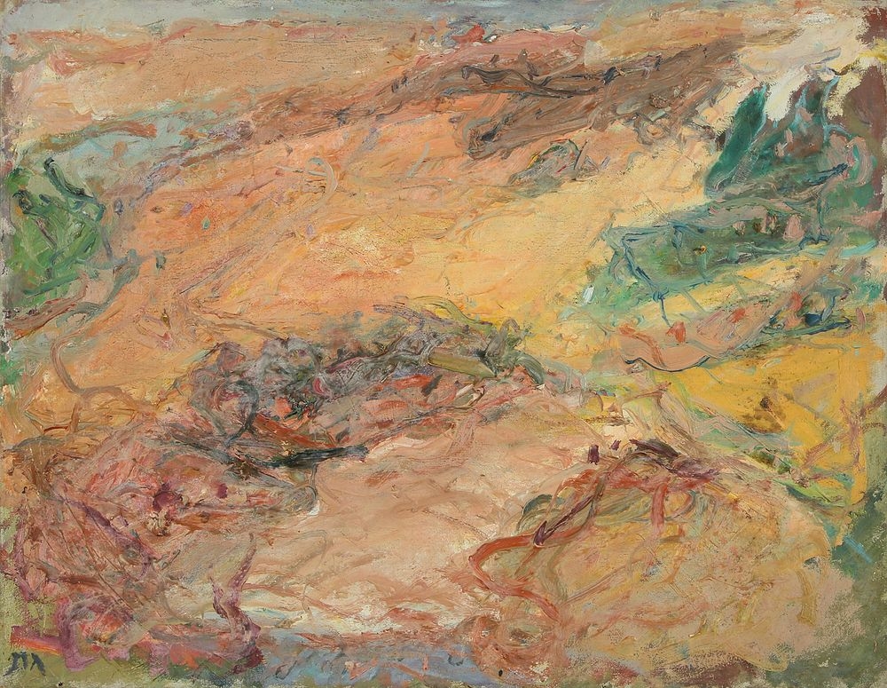 Artwork by Eliahu Gat, Palmachim, Made of Oil On Canvas