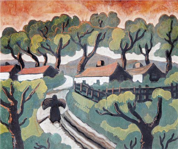 Hugó Scheiber | Brushwood Carrier (1930s) | MutualArt