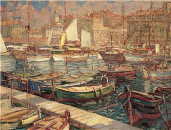 Port of Marseille - Josef Arpád Kubass