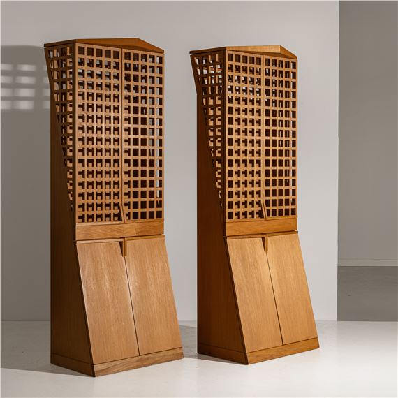 TWO CABINET BY A.& P. SUMAN by Giorgetti, anni '80