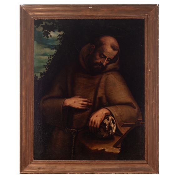 San Francisco by Vincenzo Carducci, Madrid School, 17th Century