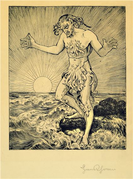 etching - Hans Thoma