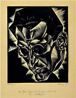 woodcut - Ewald Dülberg