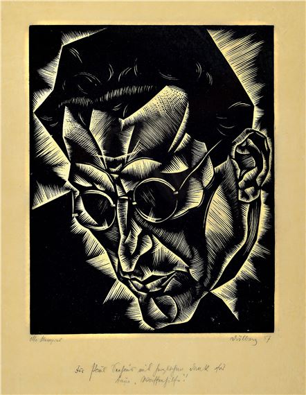 woodcut - Ewald Dülberg