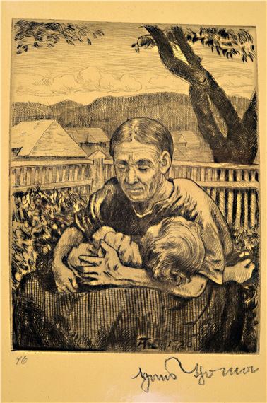 etching - Hans Thoma