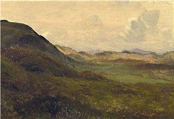 landscape study - Carl Spitzweg