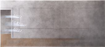 Ed Ruscha: Talking Doorways - Gagosian, Paris (rue de Castiglione)