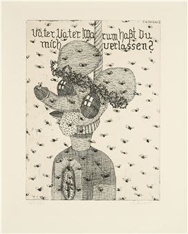 Vater! Warum hast du mich verlassen - Blalla W. Hallmann