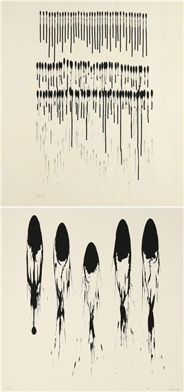 Mixed lot of 2 prints - Oskar Holweck