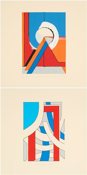 Mixed Lot of 2 Prints - Otto Herbert Hajek