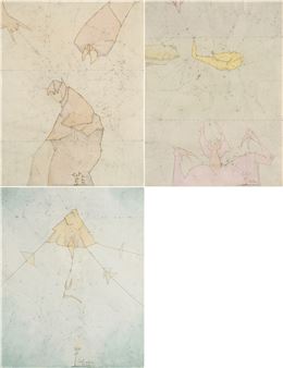 Mixed Lot of 3 Works on Paper - Ladislav Novák