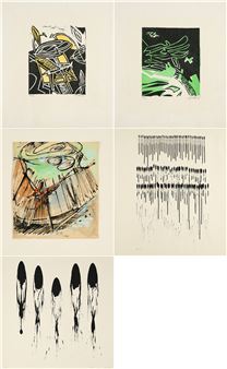 Mixed Lot of 3 Prints - Hannah Höch