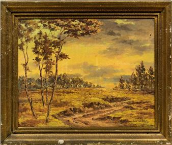 Country Landscape - Babs Van Biljon