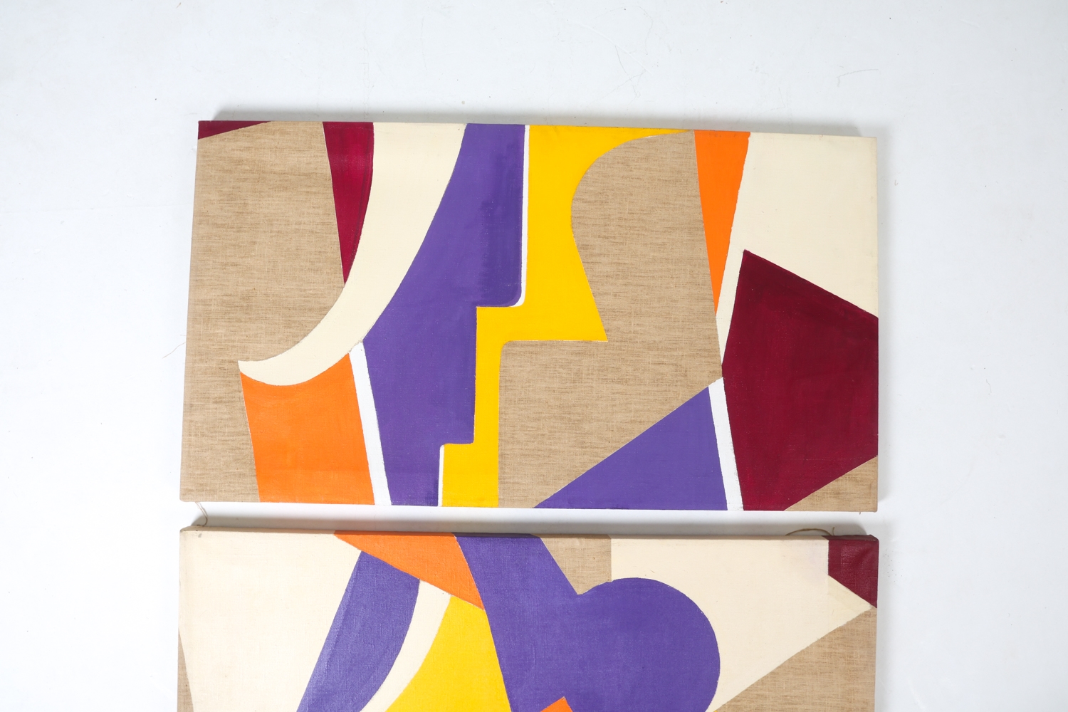 Joan Miller | ABSTRACT DIPTYCH A/C (Late 20th Century) | MutualArt