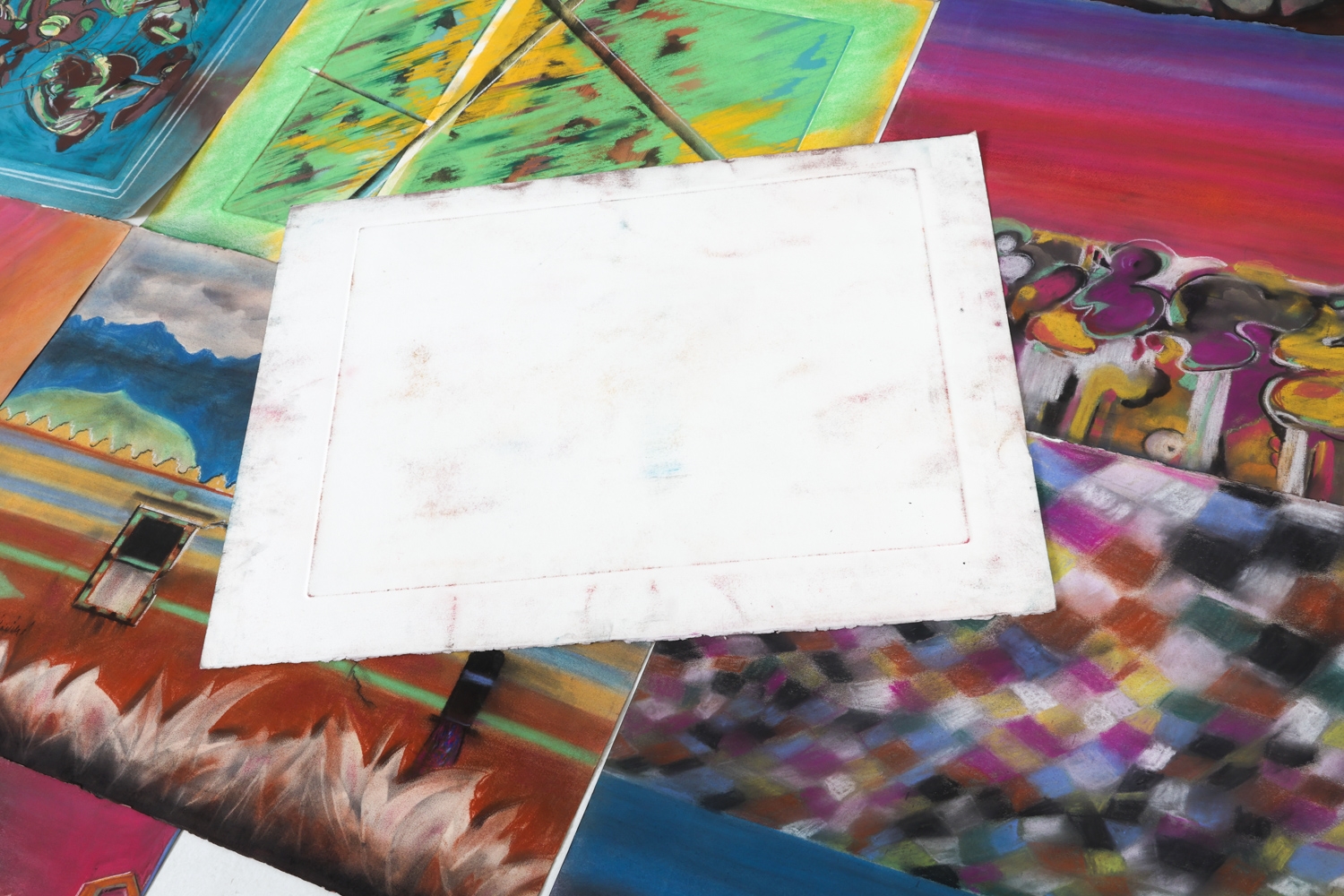 Joan Miller | ABSTRACT PASTEL GROUPING | MutualArt