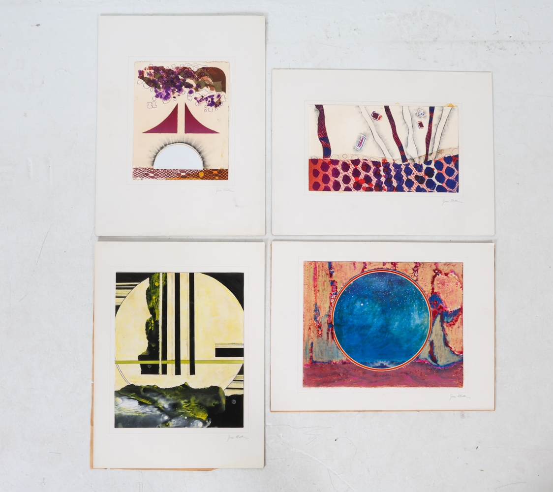 Joan Miller | ABSTRACT PRINT GROUPING | MutualArt
