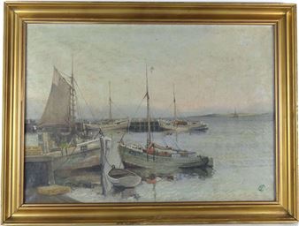 Fishing Harbour, Massachusetts - Caleb Arnold Slade