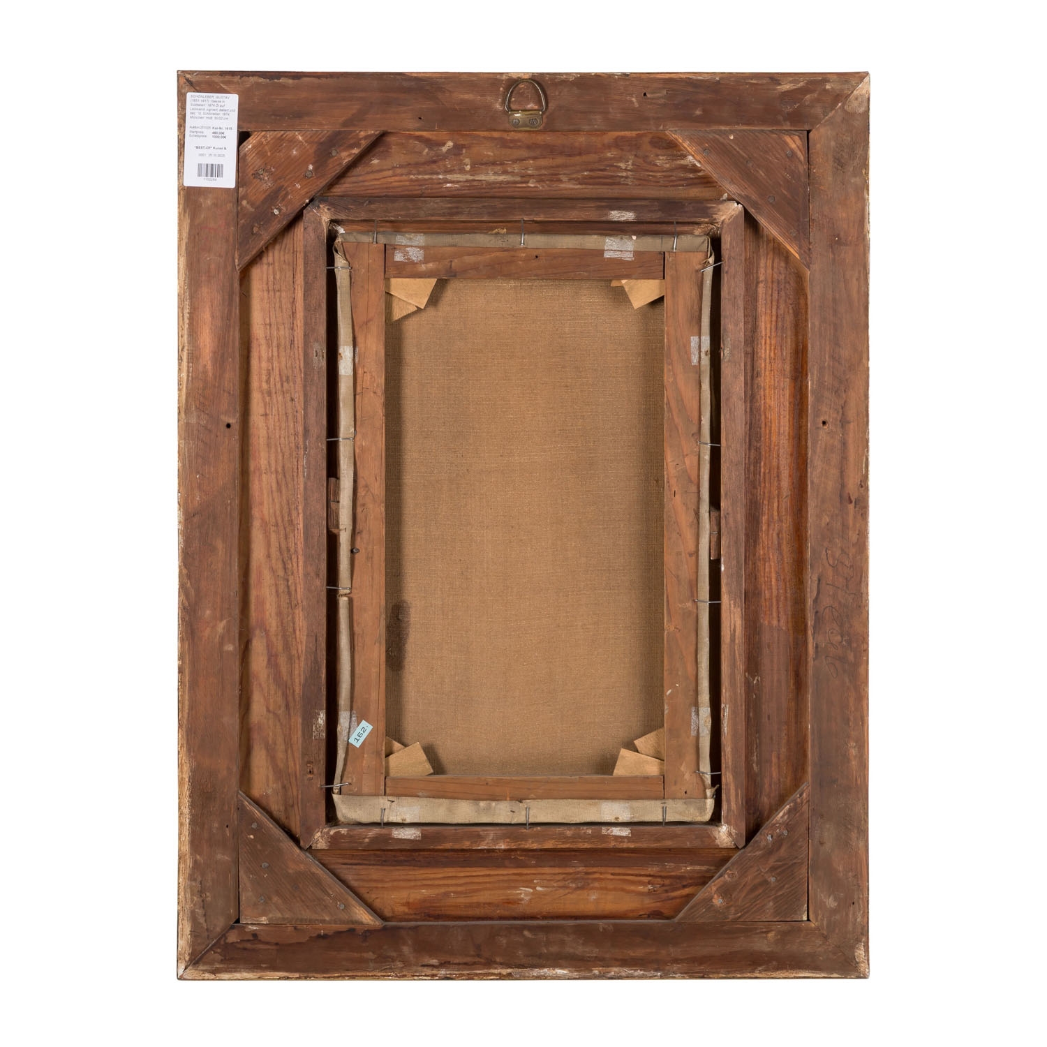 Artwork by Gustav Schönleber, Gasse in Süditalien, Made of Oil On Canvas