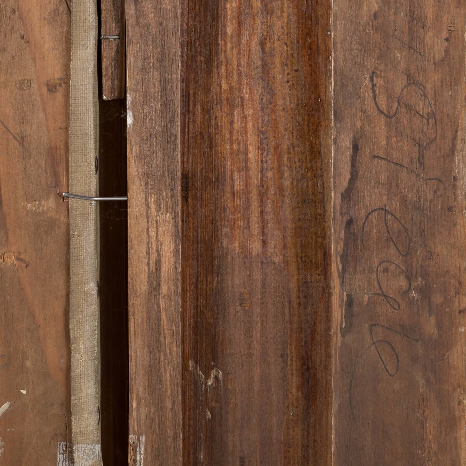 Artwork by Gustav Schönleber, Gasse in Süditalien, Made of Oil On Canvas