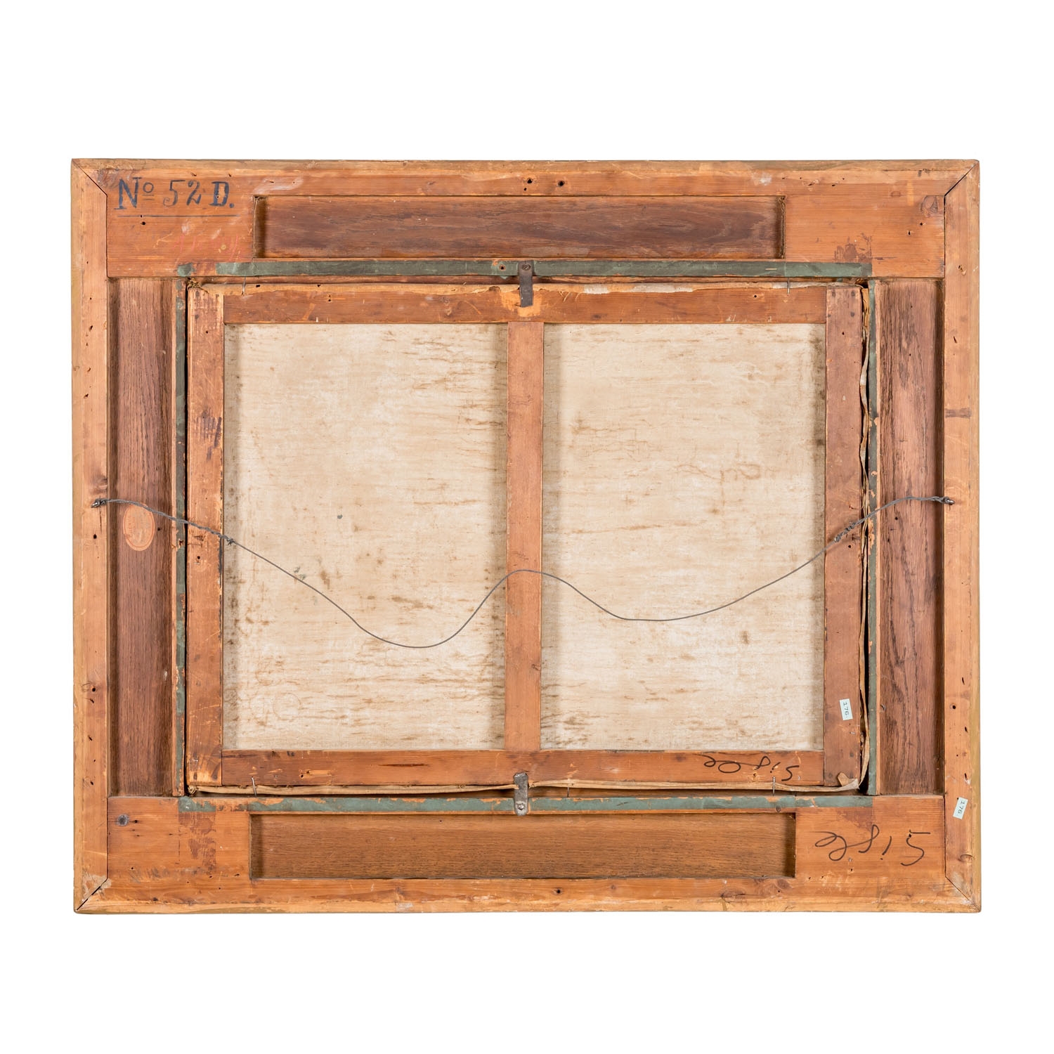 Artwork by Armand Guillaumin, Schiffe auf der Seine mit der Silhouette von Paris im Hintergrund, Made of Oil On Canvas