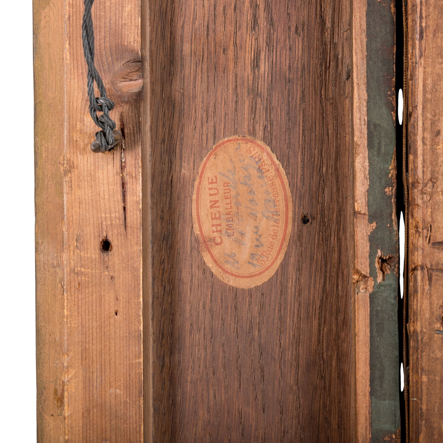 Artwork by Armand Guillaumin, Schiffe auf der Seine mit der Silhouette von Paris im Hintergrund, Made of Oil On Canvas