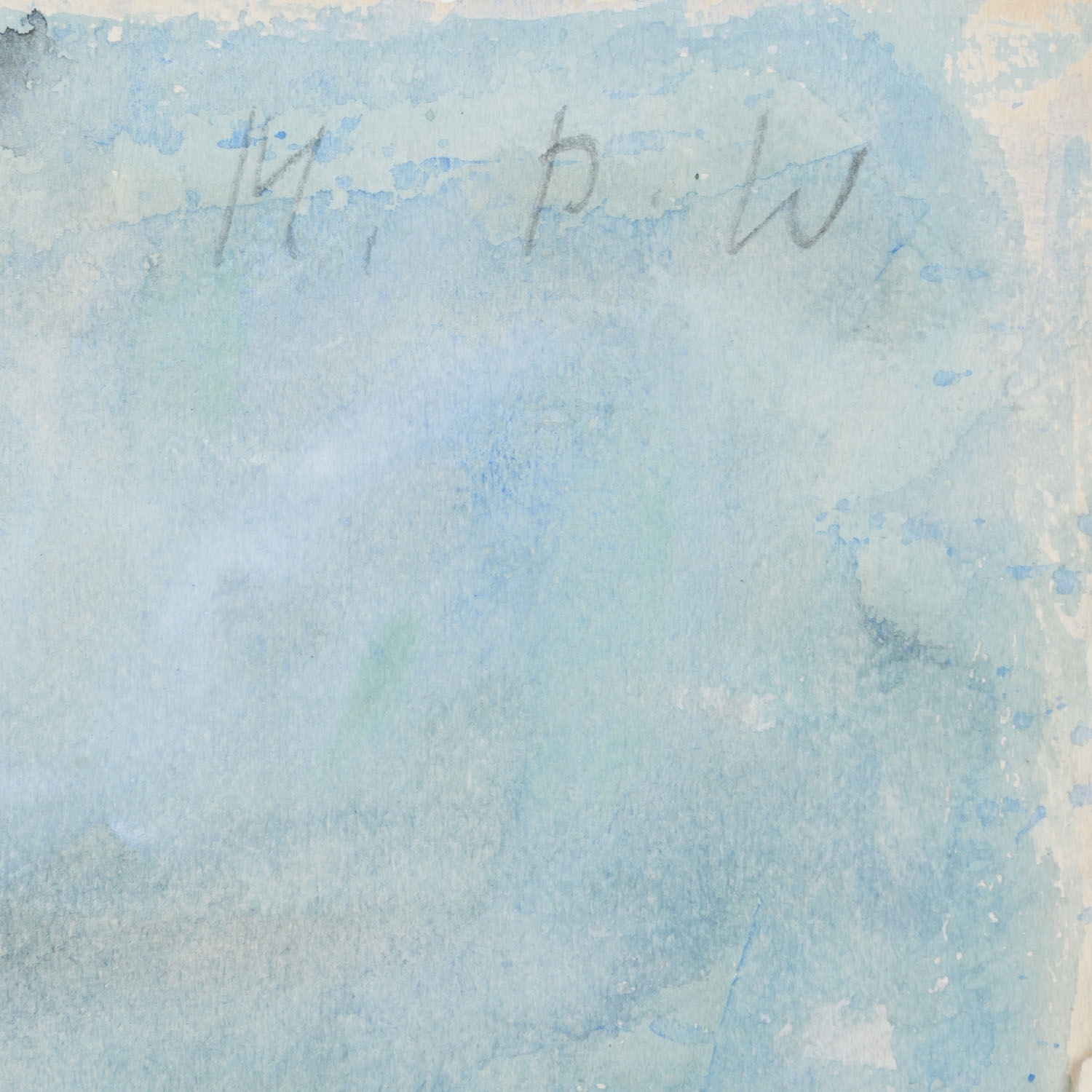 Artwork by Max Peiffer Watenphul, Haus in Sorrent, Made of Watercolour Over Pencil/Handmade Paper