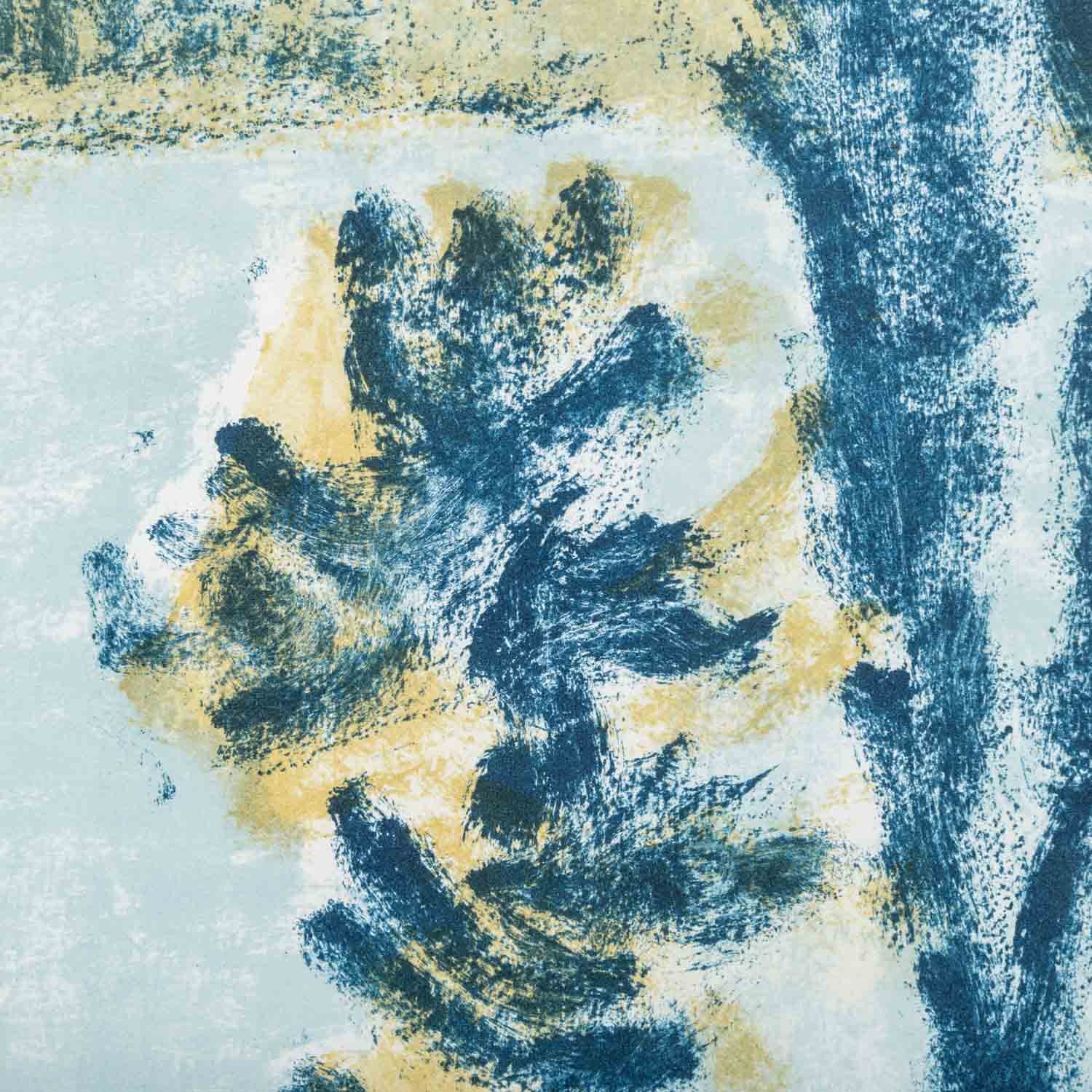 Artwork by Erich Heckel, Bäume am See, Made of colour lithograph/Arches