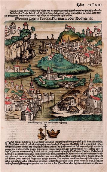 Nuremberg Chronicle -The Kingdom of Poland - 1493 by Michael Wolgemut, 1493