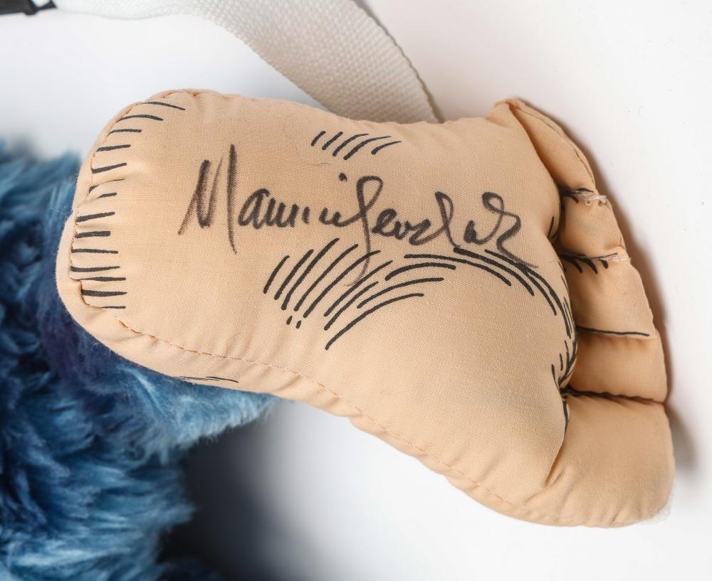 Artwork by Maurice Sendak, Bernard The Bull, Made of Cloth And Fuzzy Blue Fur