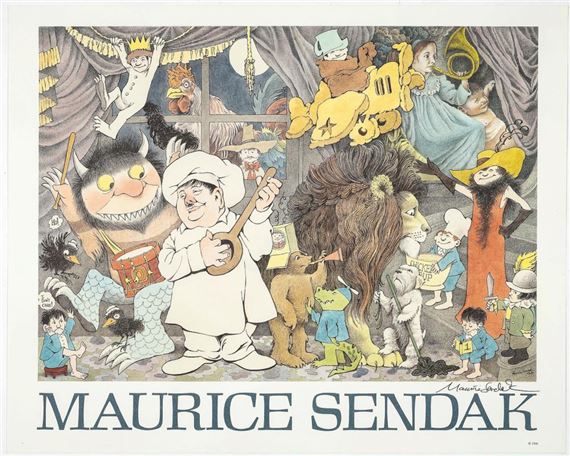 In Celebration of Maurice Sendak Signed Poster