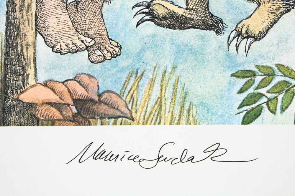 Artwork by Maurice Sendak, Where The Wild Things Are, Made of Print