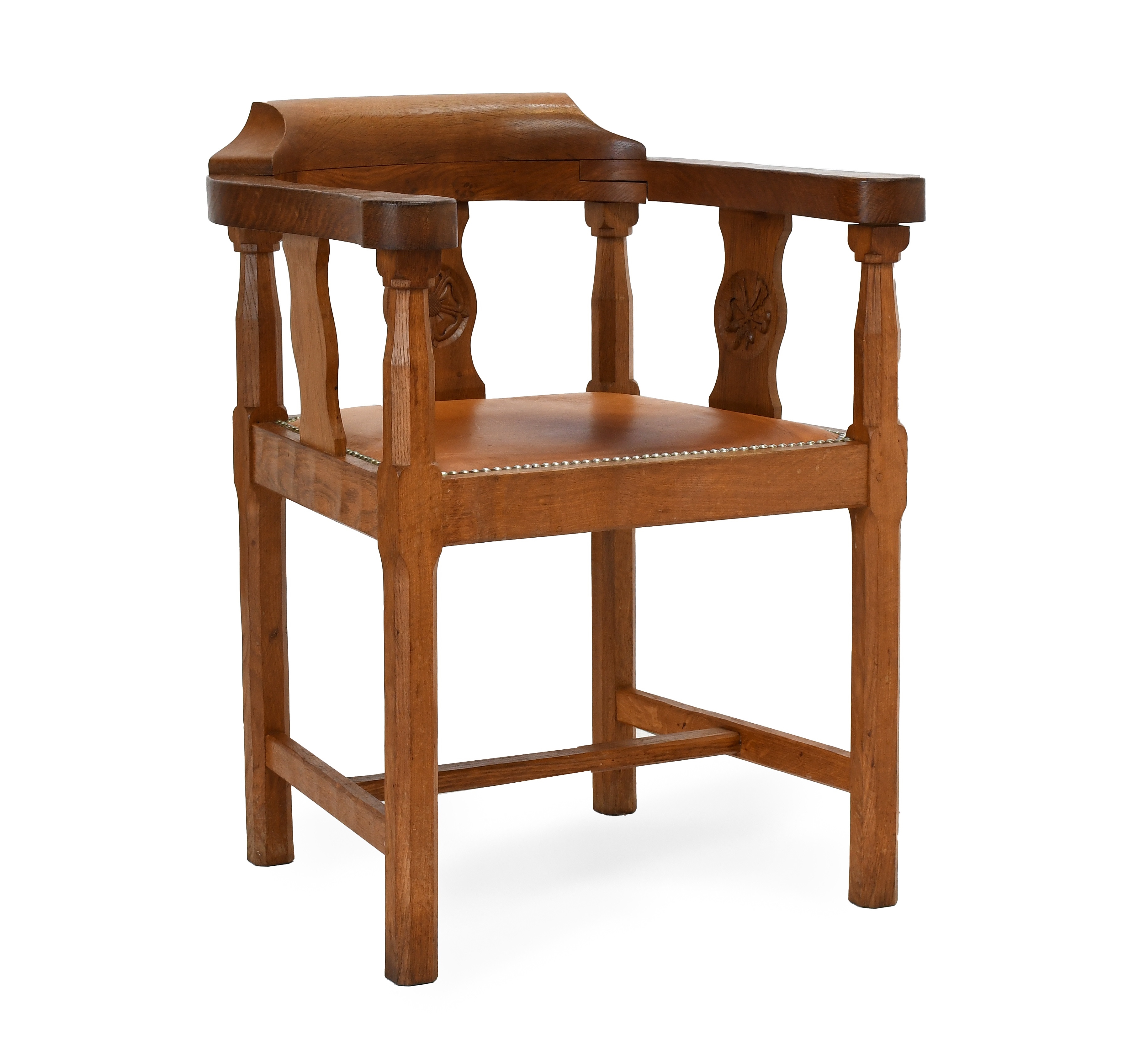 George Grainger | An English Oak Monk’s Chair (20th Century) | MutualArt