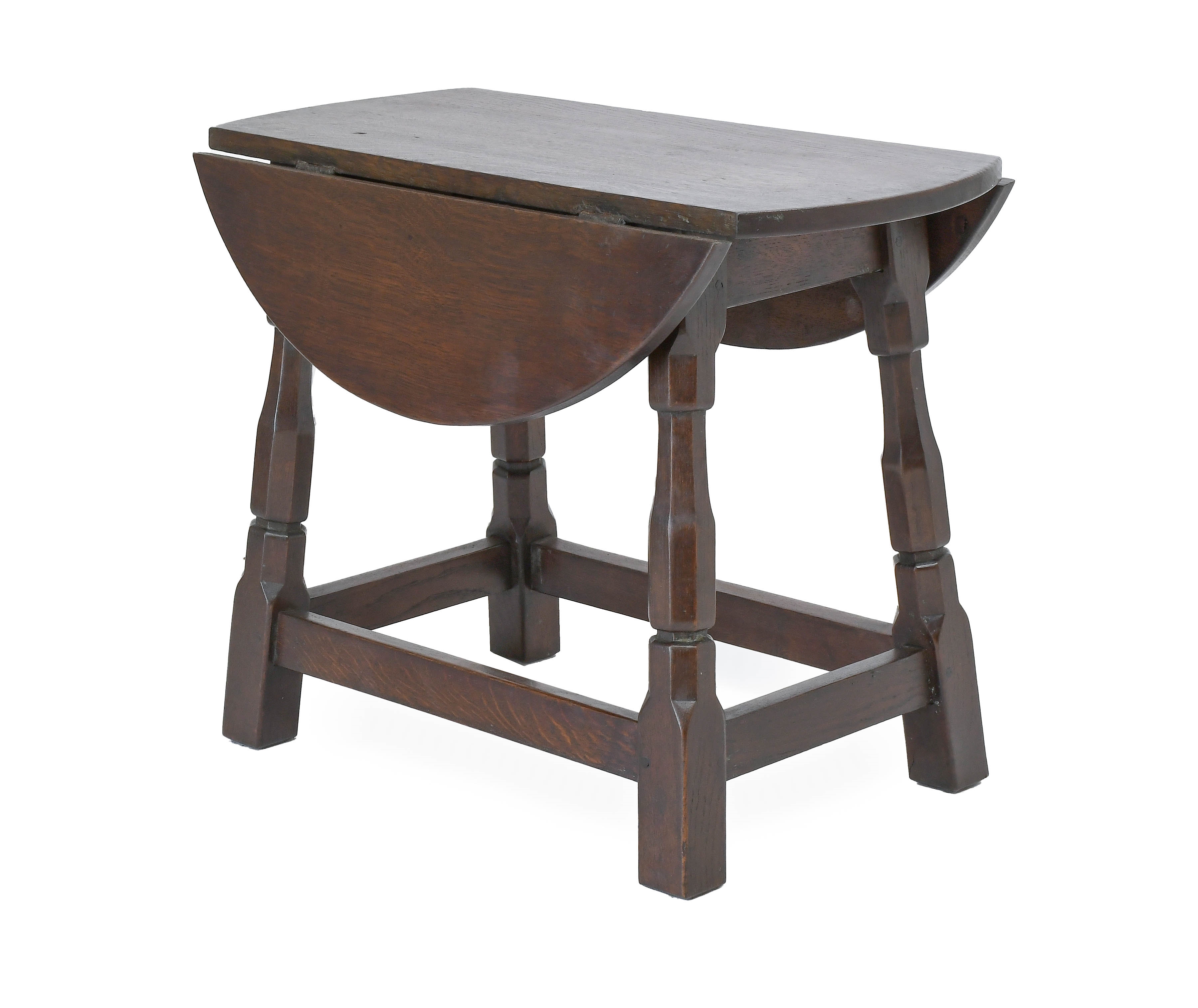 Sid Pollard | An English Oak Drop Leaf Coffee Table (20th Century ...