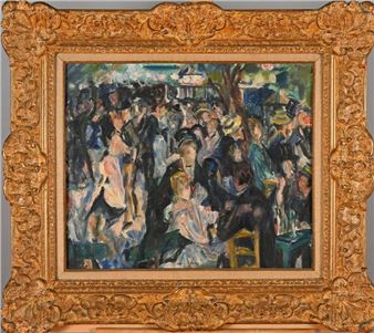 The Moulin de la Galette Ball after Renoir - Jean Marzelle