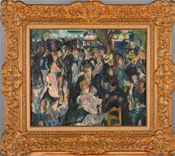 The Moulin de la Galette Ball after Renoir - Jean Marzelle