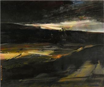 Night landscape - Jacques Galland