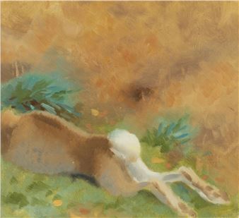 Leaping Hare - Bruno Liljefors