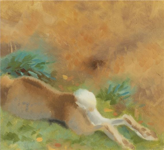 Leaping Hare - Bruno Liljefors