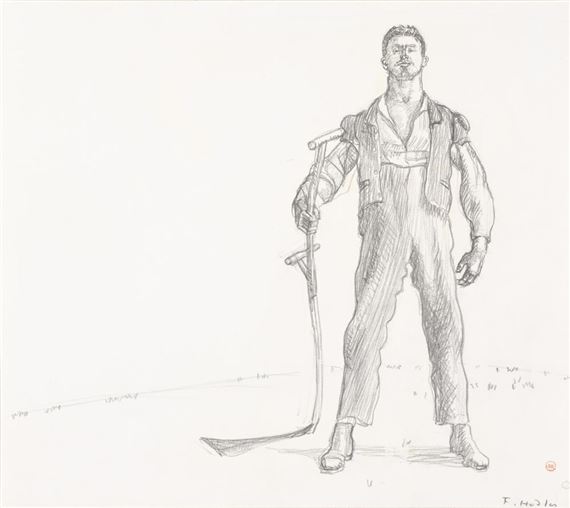 Le jardinier - Ferdinand Hodler