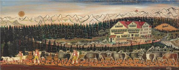 Alpaufzug - Johann Baptist Zeller