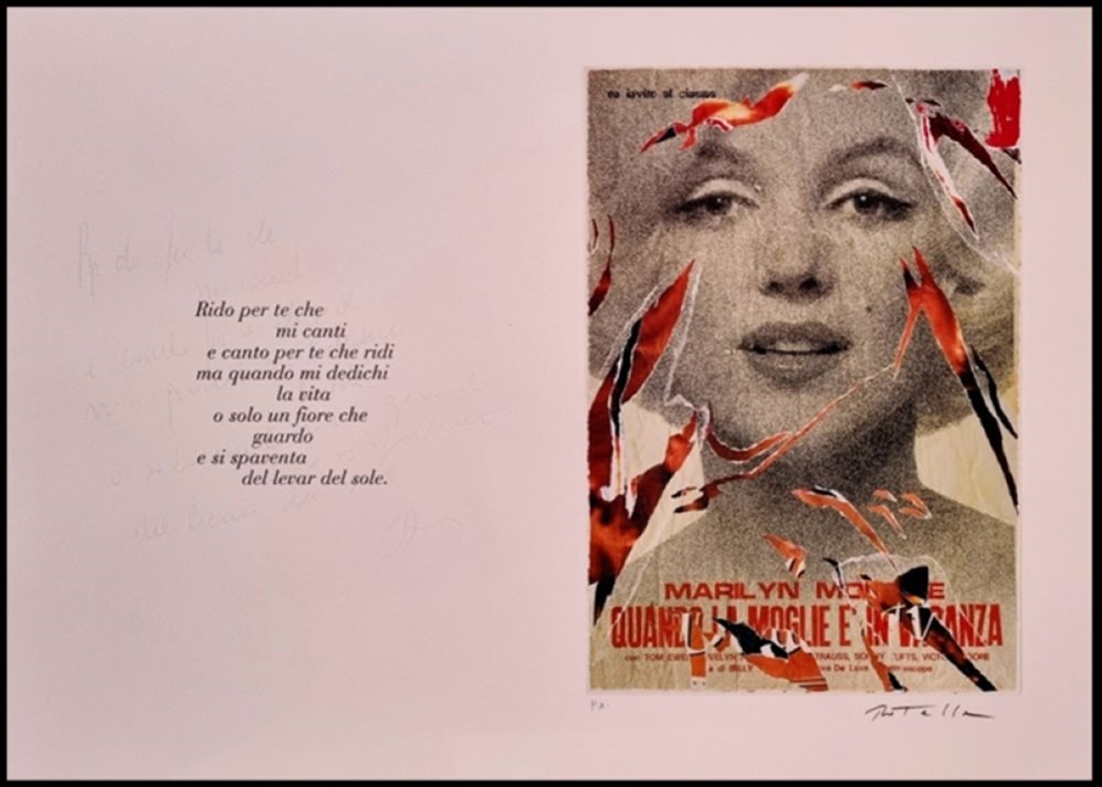 Mimmo Rotella | Atto d'amore | MutualArt
