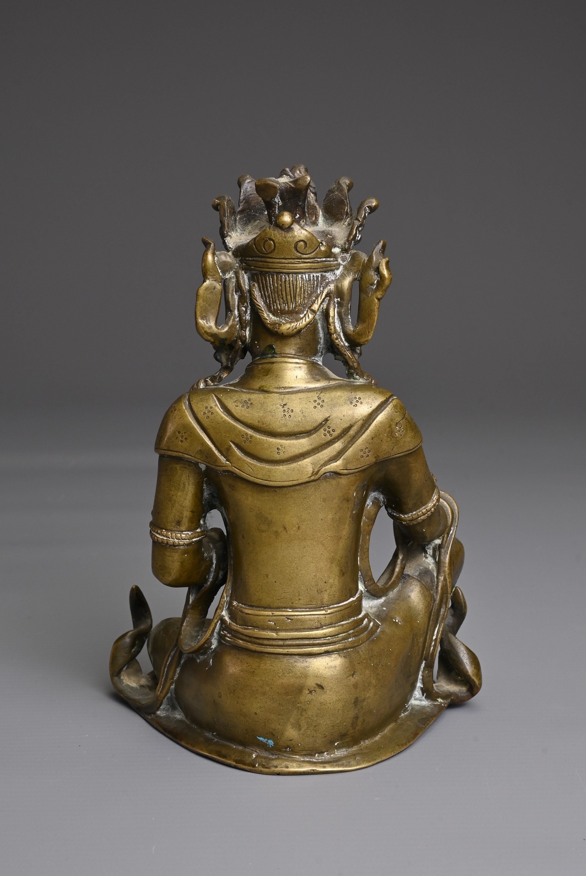 Artwork by Chinese School, A CHINESE BRONZE FIGURE OF GUANYIN, Made of Bronze